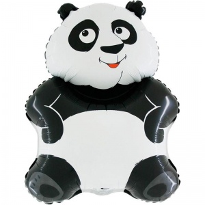 Mega Süpershape 75 cm Sevimli Panda Folyo Balon