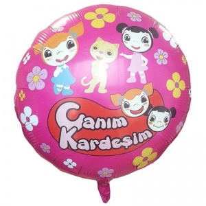 Canım Kardeşim 45 cm Folyo Balon