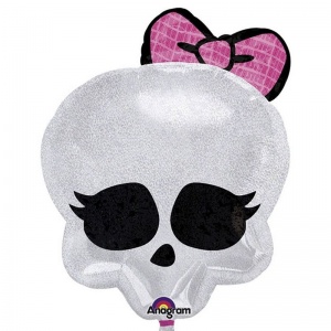 Şekilli Supershape Monster High Skull Folyo Balon