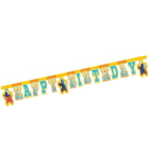 Finding Dory Balık Happy Birthday Banner Harf Afiş 2 Mt